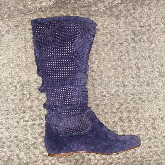🎉HP🎉UGG Blue Mesh Knee-high Boots - Picture 7 of 16